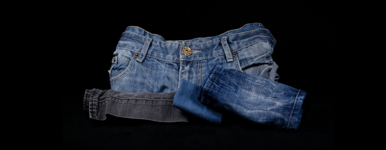 Jeans Material - Kunsthandwerk